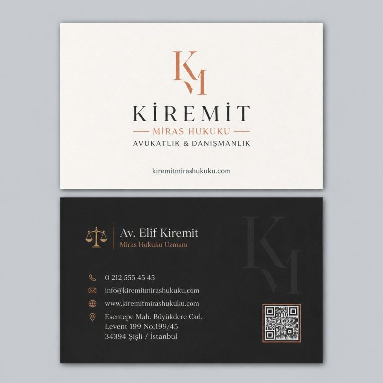 Kiremit Miras Hukuku Avukat Kartvizit Tasarımı Kiremit Miras Hukuku Avukat Kartvizit Tasarımı