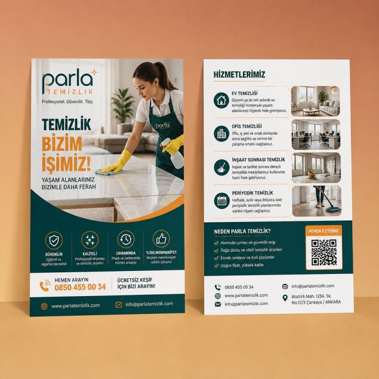 Profesyonel Temizlik Firması Gerçek Mekân Hikâyesi Firmaya Özel Broşür Tasarımı Profesyonel Temizlik Firması Gerçek Mekân Hikâyesi Firmaya Özel Broşür Tasarımı